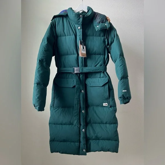 The North Face Mujer Parka Larga Acolchada The North Face Verde